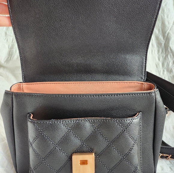 Jill by JillStuart Bonnie Quilted Mini Satchel Bag in Black - Picture 6 of 8